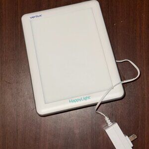Verilux HappyLight Lucent - One-Touch Light Lamp 10,000 Lux, UV-Free